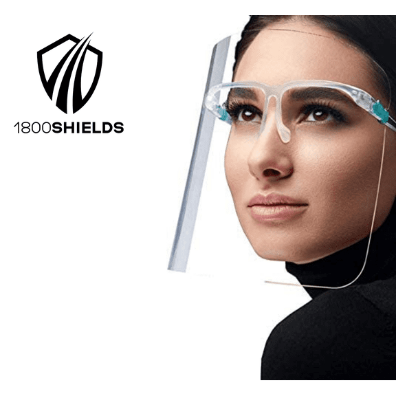 25PC Fashionable, Safe Face Shields for Everyday Use