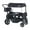 Black, variant on HARPPA Foldable Wagon Stroller for 2 Toddlers with Pull & Push Handle, Canopy, 32.9lbs, Gray
