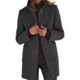 thumbnail image 1 of Chamarras Para Mujeres Otoño Invierno Abrigo De Lana, 1 of 4