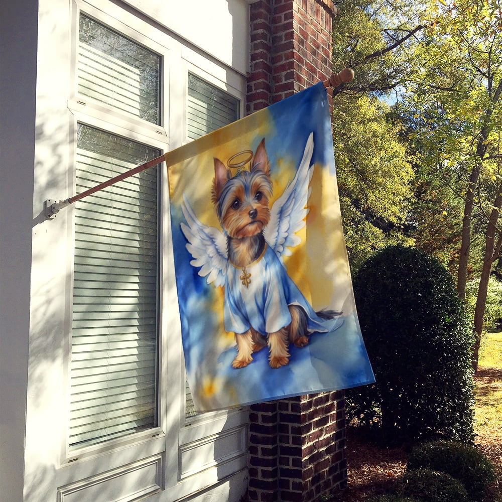 Silky Terrier My Angel House Flag 28 in x 40 in