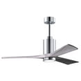 thumbnail image 3 of Matthews Fans - Patricia-3 Three Blade Ceiling Fan with LED Light Kit in, 3 of 7