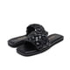 thumbnail image 4 of Sandalia DREAM PAIRS SDSS2212W Negra Trenzada Tipo Slide Talla 8, 4 of 5