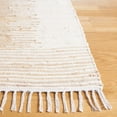 thumbnail image 3 of SAFAVIEH Montauk Rowina Geometric Cotton Area Rug, Beige, 6' x 9', 3 of 11