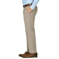 thumbnail image 3 of JM Haggar Men's Luxury Comfort Flat Front Chino Pant  Slim Fit HC00355, 3 of 8