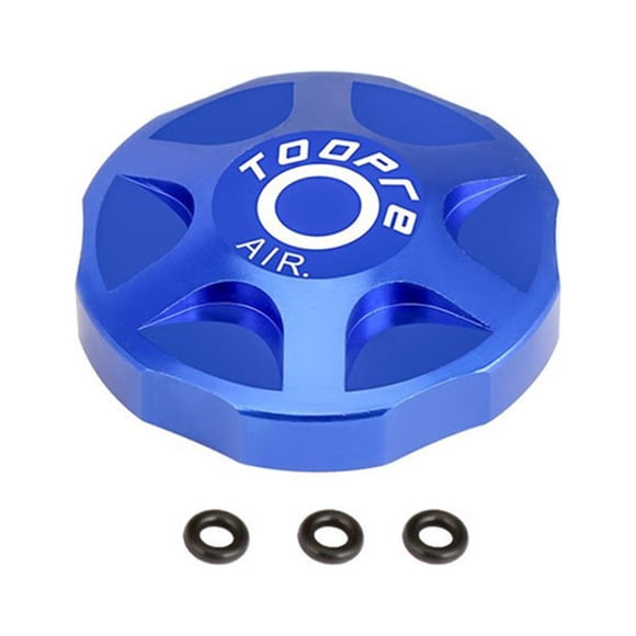 EDTara Accessoire de Fourche avant de Vélo Couvercle de Chambre à Air en Alliage d'Aluminium Couvercle de Valeur de Gaz de Vélo Couvercle de Fourche de Suspension de Vélo