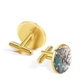 thumbnail image 3 of Tree Elegant Shirt Cufflinks Set Made of Stainless Steel for Formal Occasions, 3 of 6