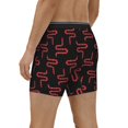 thumbnail image 3 of Rocae Red Snake for Stretch Moisture-Wicking Underwear,Men's Underwear Boxer Briefs Medium, 3 of 9