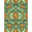 Green, Pattern 3, variant on ODIKA Graphic Seal Men Laurel Border Statement Funky Bathroom Designer for Queen Size Bedroom, Under Bed, Master , Foldable Easy Care