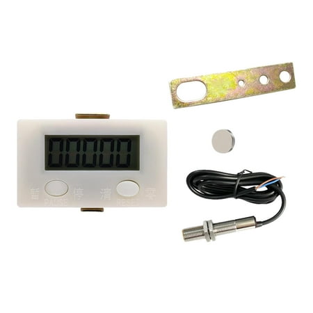 

Five Digit Induction Counter Digital Display Industrial Resettable Automatic