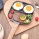 thumbnail image 1 of Batería de Cocina Sartén para tortilla antiadherentebistec de huevojamóntortitasfabricante de desayuno (2 agujeros) Ndcxsfigh Nuevos Originales, 1 of 6