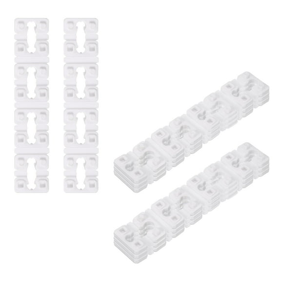 Uxcell 40Pcs Switch and Receptacle Spacer, 5.5mm Thickness Electrical Socket Outlet Sheet for Electrical Box,White