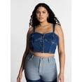 thumbnail image 2 of Kacey Lee® Women's Bustier Top, Sizes XS-XXL, 2 of 7