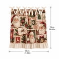 thumbnail image 3 of Christmas Oven Skirts for Stove Holiday Oven Door Cover,Christmas Oven Skirt and Stove Curtain with Ruffle Trim, Farmhouse Oven Skirt Curtain for Xmas Holiday Winter Kitchen Decor, 3 of 5