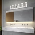 thumbnail image 3 of Livex Lighting - Solna - 6 Light Bath Vanity in Mid Century Modern Style - 43.5, 3 of 15