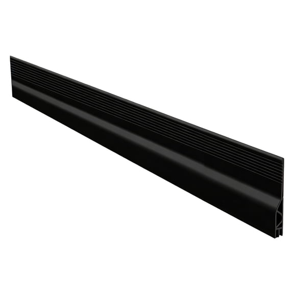 Door Draft Stopper, Door Sweep for Bottom of Door, Weather Stripping Door Seal Gap Filler Bottom Blocker Soundproofing Cold Air Insulation Save Energy Install Quickly Easily, 39.4"×2", 1Pc,Black