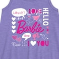 thumbnail image 2 of Barbie - Valentine's Collage - Toddler and Youth Girls A-line Dress, 2 of 4