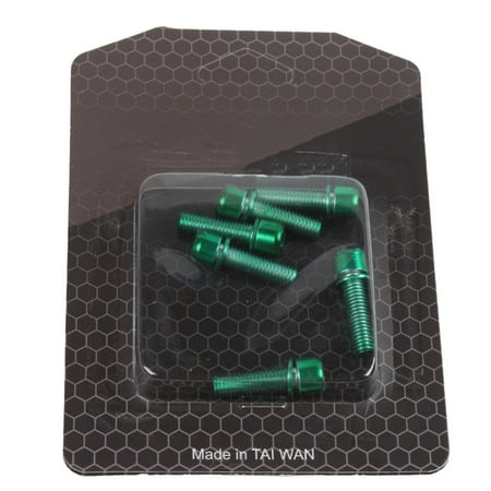 

Titanium Plated Screws Bicycle Bolts for Mountain Bike Steering Stem Head Set Handlebar Green