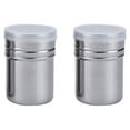 thumbnail image 4 of Paquete de 2 latas de pimienta Bewildely Acero inoxidable, 4 of 6
