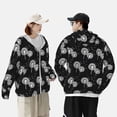 thumbnail image 4 of Lsque White Flower Dandelion UPF 50+ Lightweight Sun Protection Men's Women's Long Sleeve Shirt, Hoodie Performance -Small, 4 of 9