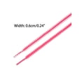 thumbnail image 3 of INSPIRE CHIC Flat Colorful Shoelaces Work Boot Laces Fashion Shoe Laces 2 Pairs Hot Pink-White 160cm/62.99", 3 of 4