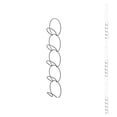thumbnail image 2 of Over Door Wall Storage Rack Organizer Clothes Bag Multifunction Hanger Coats Scarves Straps Hook Stand Hat, 2 of 9