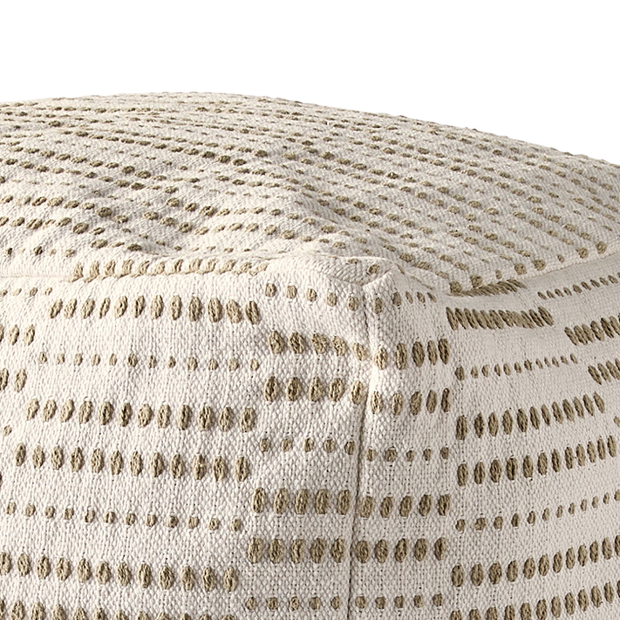 Better Homes & Gardens Taylor Cotton Pouf Cover