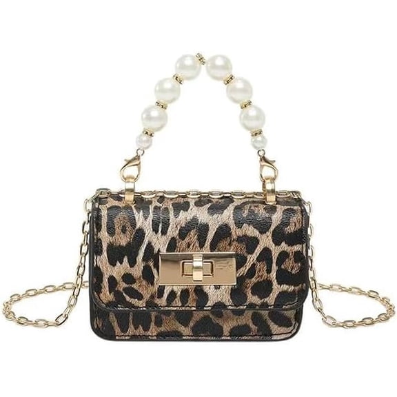 Mini Handbag with Handle, Chain Strap, Fashion Crossbody Purse Lipstick Bag Fashion Accessories