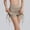 Khaki, variant on Purcolt Women's 2-in-1 Mini Skirt Casual Ruched Bodycon Skirt Skort Athletic Short Skirt with Drawstring for Sports Yoga Tennis