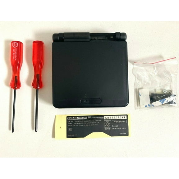 Replacement Housing for Nintendo GBA Game Boy Advance SP Shell Clear Black
