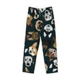 thumbnail image 4 of Bingfone Animal Dog Mens All Over Print Sleep Pajama Pants-Medium, 4 of 9