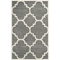 thumbnail image 2 of SAFAVIEH Chatham Hayden Geometric Wool Area Rug, Dark Gray/Ivory, 5' x 8', 2 of 8