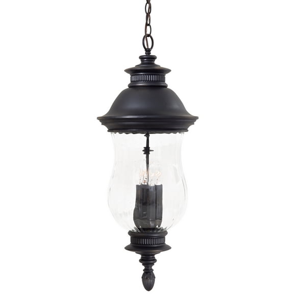 Minka-Lavery 8904-94-Newport 4 Light 12 inch Heritage Outdoor Chain Hung Lantern, Great Outdoors