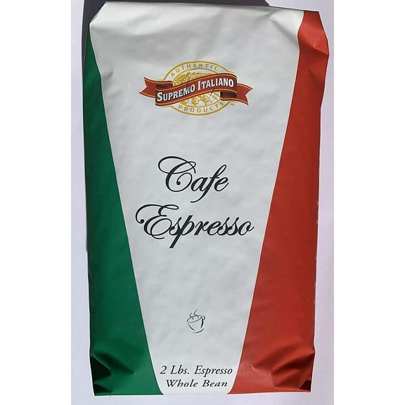 Supremo Italiano - Cafe Espresso - Whole Bean Coffee - 2 lb.