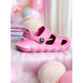 thumbnail image 4 of SANDALIAS PARA NIÑA LIGERSA Y ANTIDESLIZANTES EVA COLOR ROSA CON PINES DECORATIVOS, 4 of 5