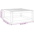 thumbnail image 4 of vidaXL Coffee Table 68x68x29 cm Solid Acacia Wood, 4 of 4