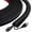 Black, variant on Cable Management,Wall Self-Adhesive Cord Covers for Wires on Wall Wire Hider Flexible Cable Hider with Side-Opening for Home Office TV Cable Management (0.31" W x 0.31" H x 39" L, White)