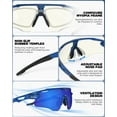 thumbnail image 6 of VICTGOAL Photochromic Cycling Glasses for Men Women, Clear Bike Glasses with UV400 Protection, Sports Running Sunglasses Goggles, 6 of 8