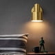 thumbnail image 3 of Lámpara de pared LED con espejo de dirección ajustable, luz de baño, luz de escalera dorada, lámpara de pared de hierro para dormitorio, 3 of 5