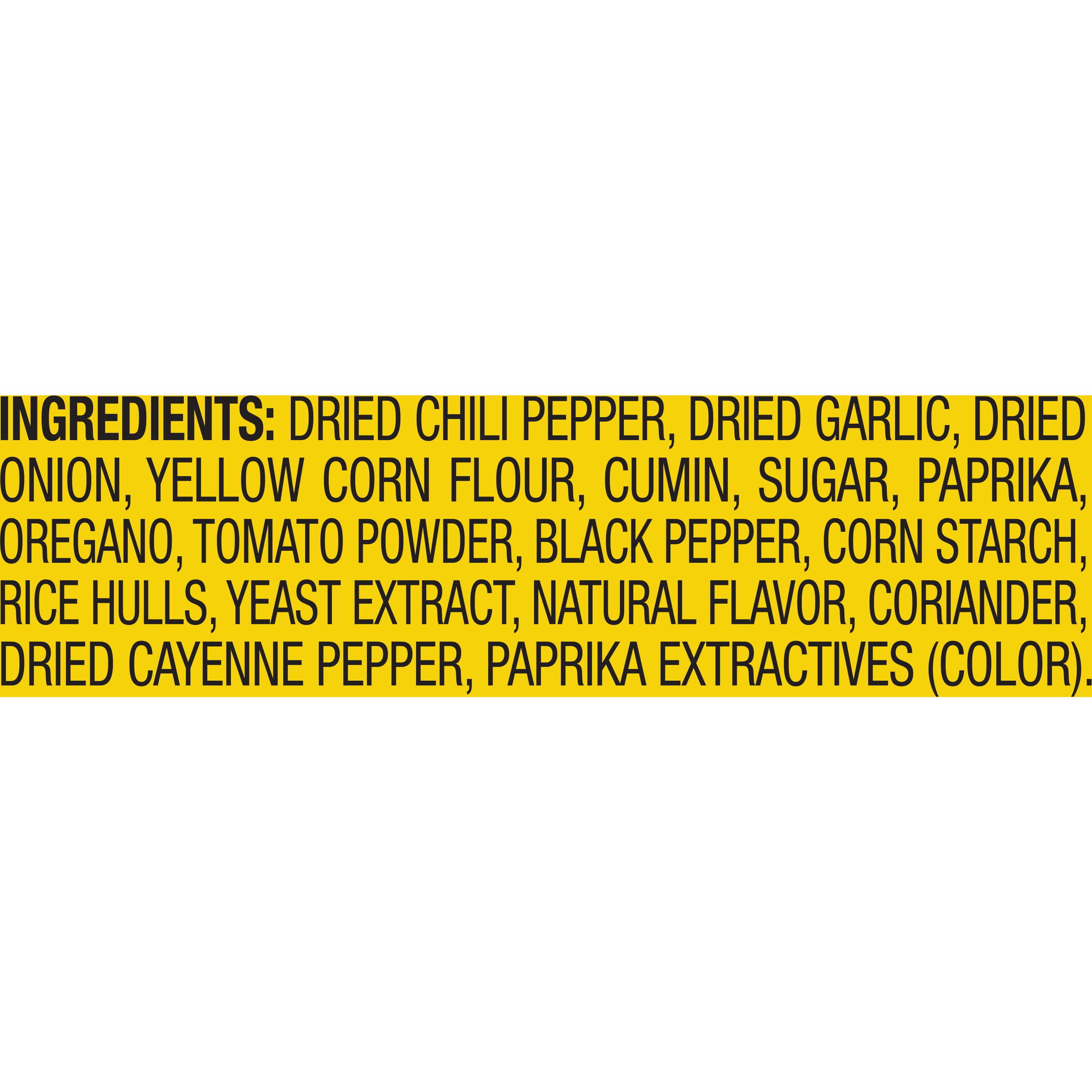 (4 pack) Dash Salt-Free Taco Seasoning Mix, Kosher, 1.25 oz. Packet