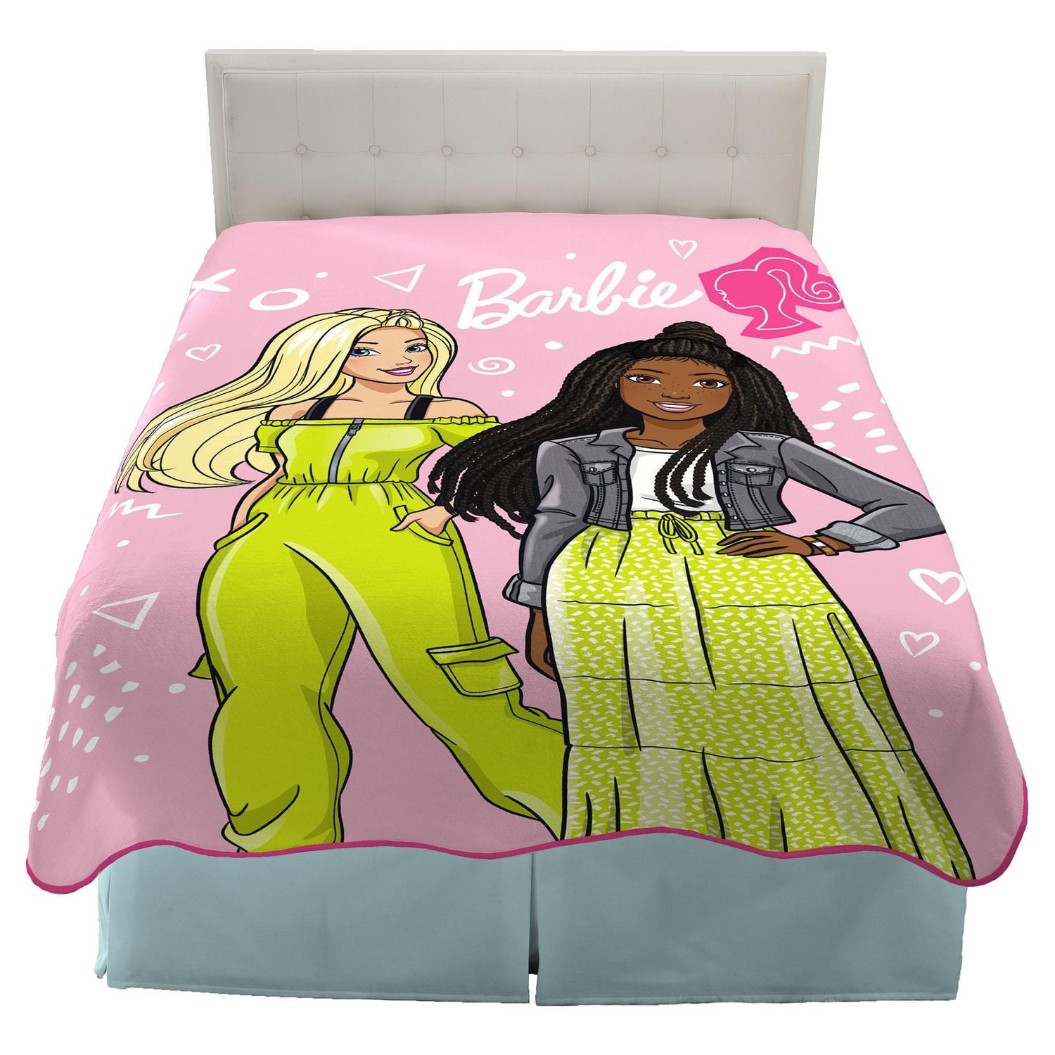 Barbie "Happy Smiles" Blanket