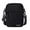 Black, variant on WATERFLY Unisex Small Hiking Travel Walking Nylon Cross-Body Shoulder Bag,Black
