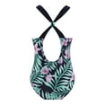 thumbnail image 2 of DPOIS Kids Girls Swimsuit Bathing Suit One Piece Quick Dry Beach Swimwear Summer Lily Pink 14, 2 of 7