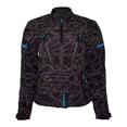 thumbnail image 1 of Chamarra Moto Mujer Protecciones Impermeable Talla 36 Azul, 1 of 3