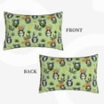 thumbnail image 2 of Susaid Cute Panda Bear In Greenery Forest Print Pillowcases Multiple Size, Pillow Cover Super Soft Envelope Closure Standard Pillow Case-16"x24", 2 of 6