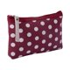 thumbnail image 5 of Minnieouse Bolsa de maquillaje, bolsa de cosméticos, monedero de almacenamiento, resistente al agua, diseño elegante a la moda, contenedor de Vino rojo 2piezas, 5 of 6