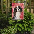 thumbnail image 2 of Tricolor Cavalier Spaniel Love Garden Flag, 2 of 5