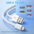 thumbnail image 2 of Cable de extensión de alimentación ANLINK de 5 m USB-A a USB-C de 5 V y 2,1 A., 2 of 7