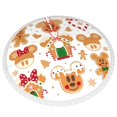 thumbnail image 3 of Faldas para árbol de Navidad de Mickey Mouse de 48 pulgadas, tapete para árbol de Navidad para fiestas de invierno, falda para árbol de Navidad para decoraciones navideñas rústicas, 3 of 8