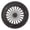 Black, variant on 10.3" Paper Plate Holder Reusable Paper Plate Holder With Snap-In Grooves Heavy Duty Supports Barbecue Trays Hollow Plate For Picnic Camping Party Supplies-Blue