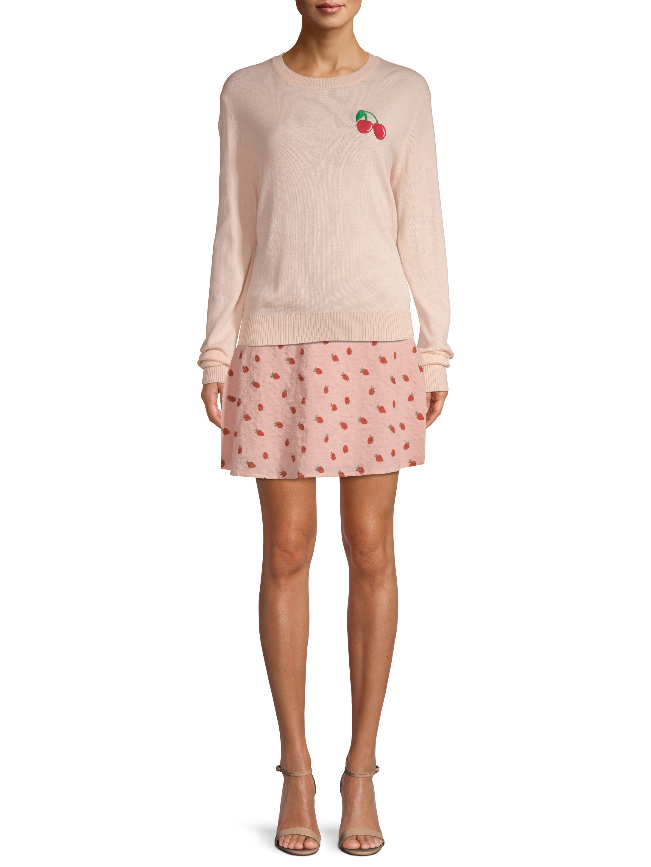 Love Sadie Women's Embroidered Sweater - image 2 of 7